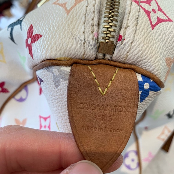 Louis Vuitton x Takashi Murakami Speedy 30 White - Picture 4 of 13